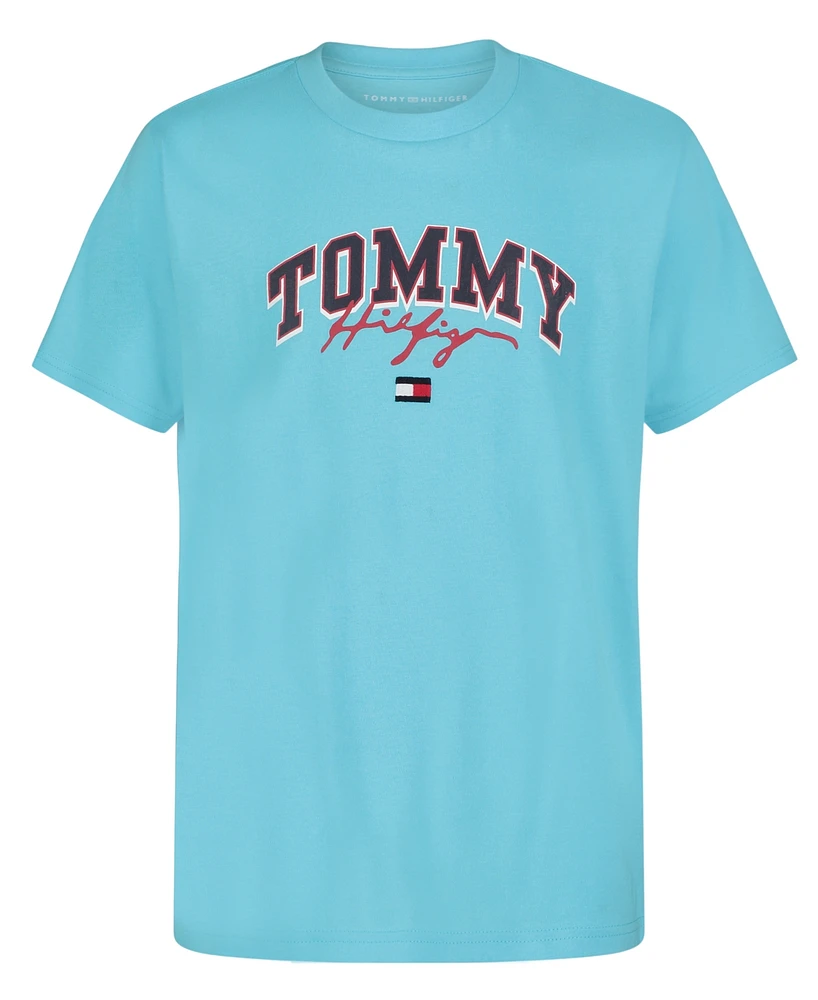 Tommy Hilfiger Big Boys Ivy Center Short Sleeve T-Shirt