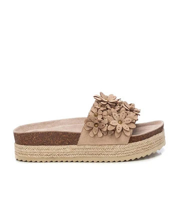 Women's Jute Wrapped Platform Sandals Refresh By Xti