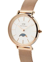 Daniel Wellington Women's Analog Rose Gold Tone Stainless-Steel Watch, 32mm