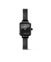 Daniel Wellington Women's Analog Black Stainless-Steel Watch, 16mm