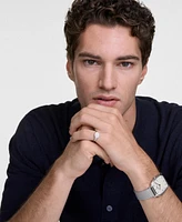 Daniel Wellington Men's Analog Silver-Tone Stainless Steel Watch