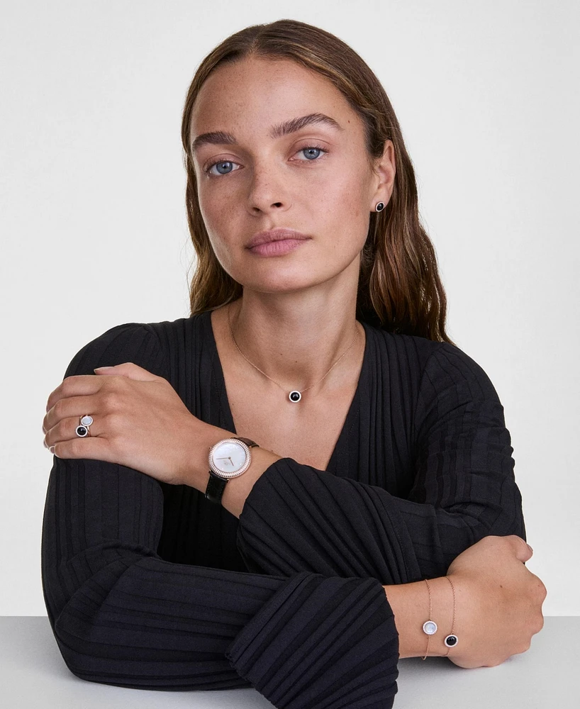Daniel Wellington Women's Analog Leather Watch