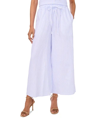 Sam & Jess Women's Drawstring Pull-On Wide-Leg Pants