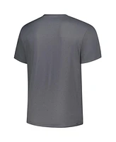 Adidas Men's Gray Indiana Hoosiers Dugout Coaches Adizero Notch Neck Pullover T-Shirt