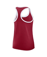 Nike Women's Crimson Alabama Tide Primetime Tri-Blend Racerback Tank Top
