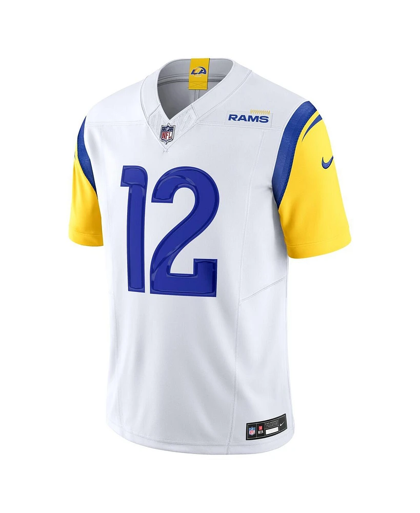 Nike Men's Puka Nacua White Los Angeles Rams Vapor F.u.s.e. Limited Player Jersey