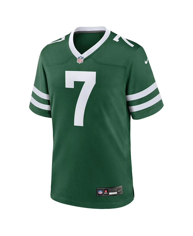 Nike Big Boys and Girls Justin Fields Legacy Green New York Jets Game Player Jersey