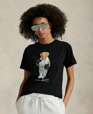 Polo Ralph Lauren Women's Polo Bear Cotton Jersey Tee