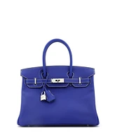 Pre-Owned Hermes Candy 30 Handbag Epsom