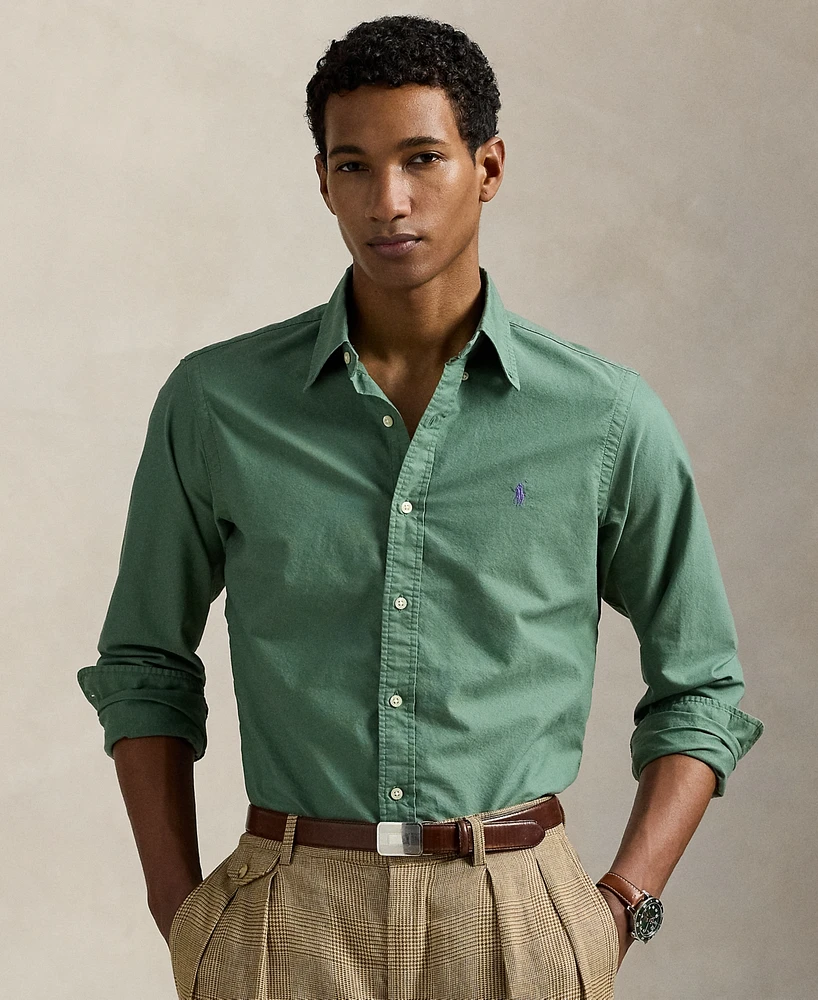 Polo Ralph Lauren Men's Garment-Dyed Oxford Shirt