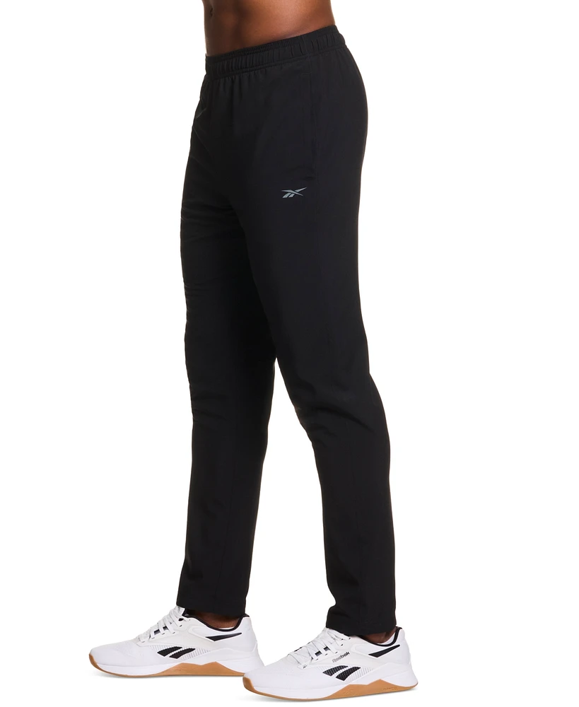 Reebok Men's Woven Logo Track Pants