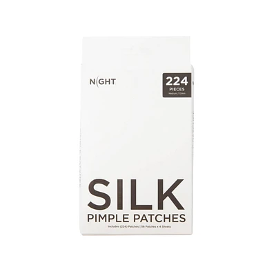 Night Hydrocolloid Everyday Pimple Patches – 224 Ct Mega Pack, Silk-Backed