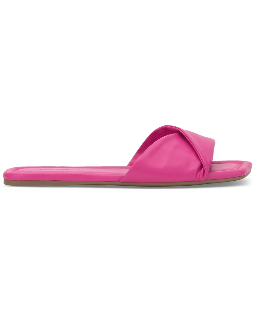 On 34th Women's Catryn Slide Flat Sandals, Exclusively at Macy's