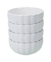 Bia Cordon Bleu Petal 4-Pc. Cereal Bowls Set, Service for 4