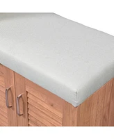 Multifunctional Shoe Cabinet with Storage, Bench & Adjustable Shelves for Hallway