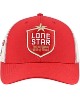 Lids Men's Red Lone Star Adjustable Trucker Hat