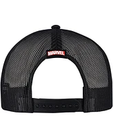 Lids Men's Black Venom Big Front Adjustable Trucker Hat