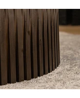 Vintage Textured Nesting Coffee Table Set (Set of 2)