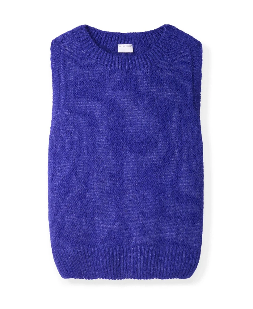 Celtic & Co. Women's Knit Crew Neck Tank Top