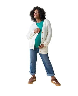 Ingrid + Isabel Maternity Button Front Cardigan Sweater