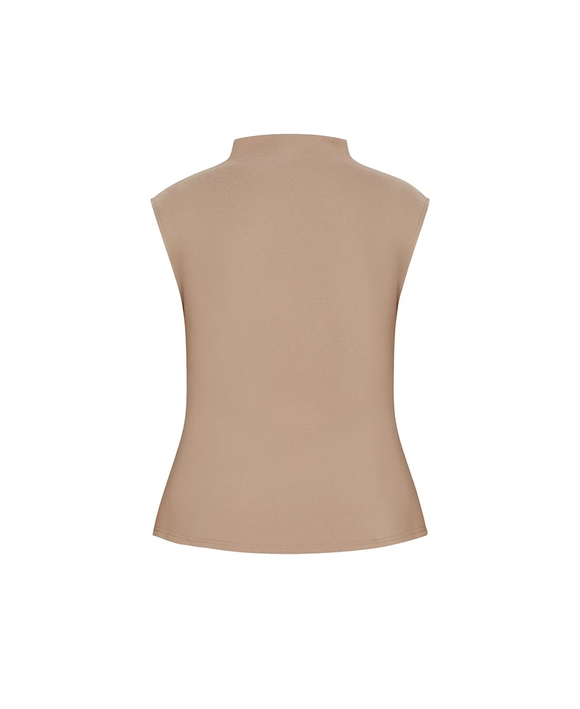 City Chic Plus Charlize Top