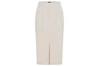 Olsen Women's Midi Stretch Skirt