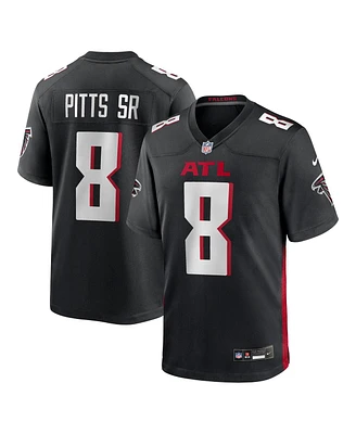 Nike Men's Kyle Pitts Sr. Black Atlanta Falcons Team Game Jersey
