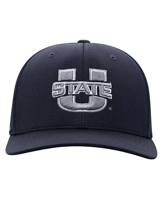 Top of the World Men's True Navy Utah State Aggies Reflex Flex Hat