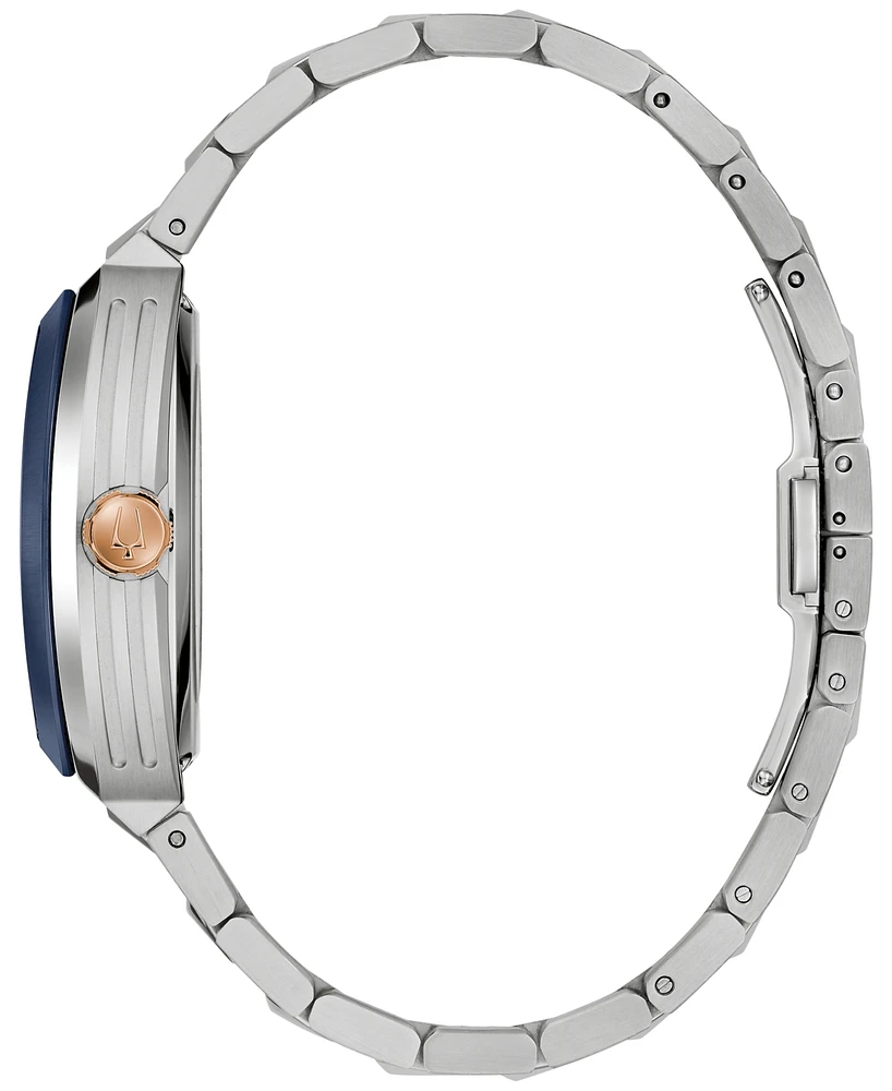 Bulova Men's Maquina Sport Automatic Stainless Steel Bracelet Watch 40mm