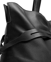 Sam Edelman Poppy Extra Large Leather Drawstring Tote