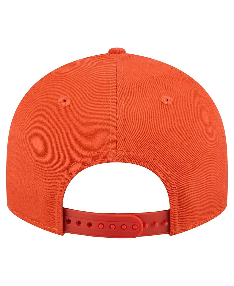 New Era Men's Orange Clemson Tigers Low Profile 9FIFTY Snapback Hat