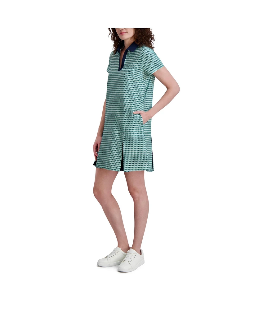 Stella Parker Women's Pleated Hem Dress