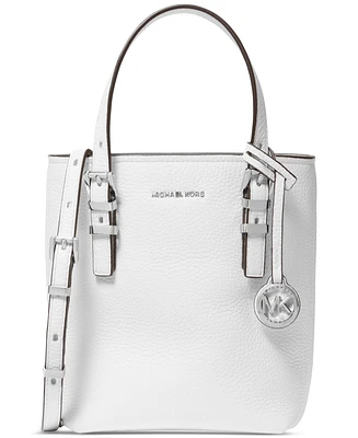 Michael Kors Quinn Extra Small Leather North South Tote Crossbody