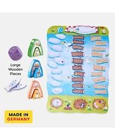 Haba My Very First Games Go, Go Little Penguin, Toddler Learning Game and Cooperative Toddler Board Games for 2 Years and up, Made in Germany