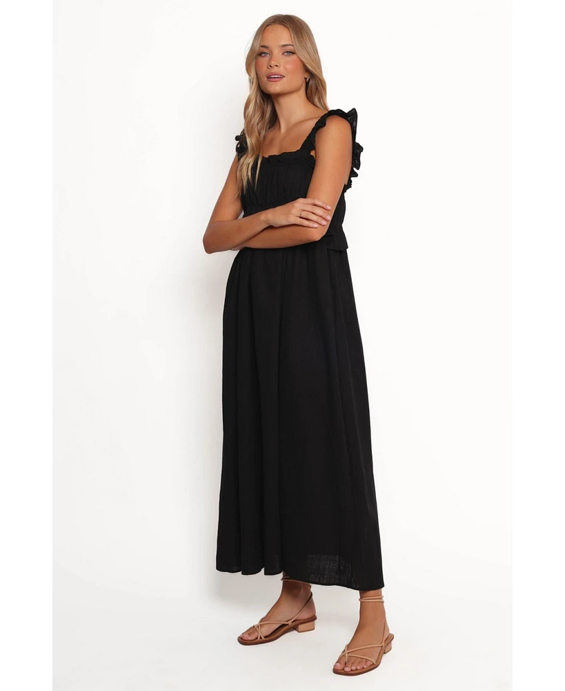 Petal and Pup Women's Ross Frill Strap Maxi Dress