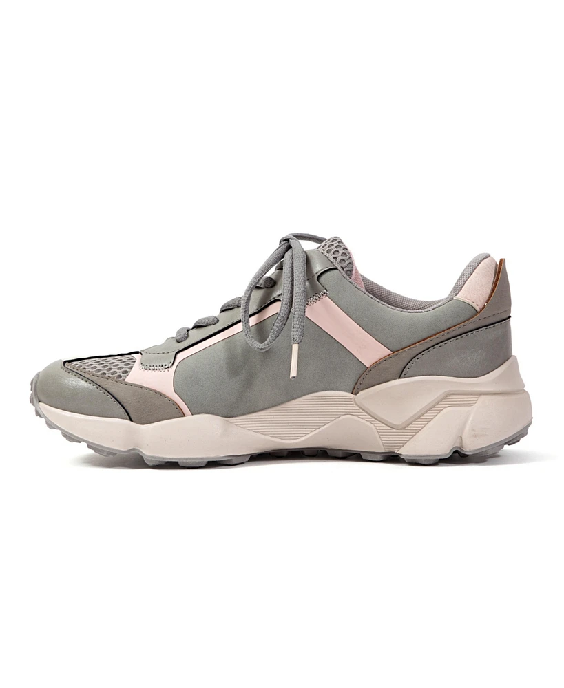 Jbu Women's Silene Casual Lace-Up Sneakers