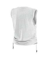Wear by Erin Andrews Women's Heather Gray Seattle Mariners Cinched Tank Top