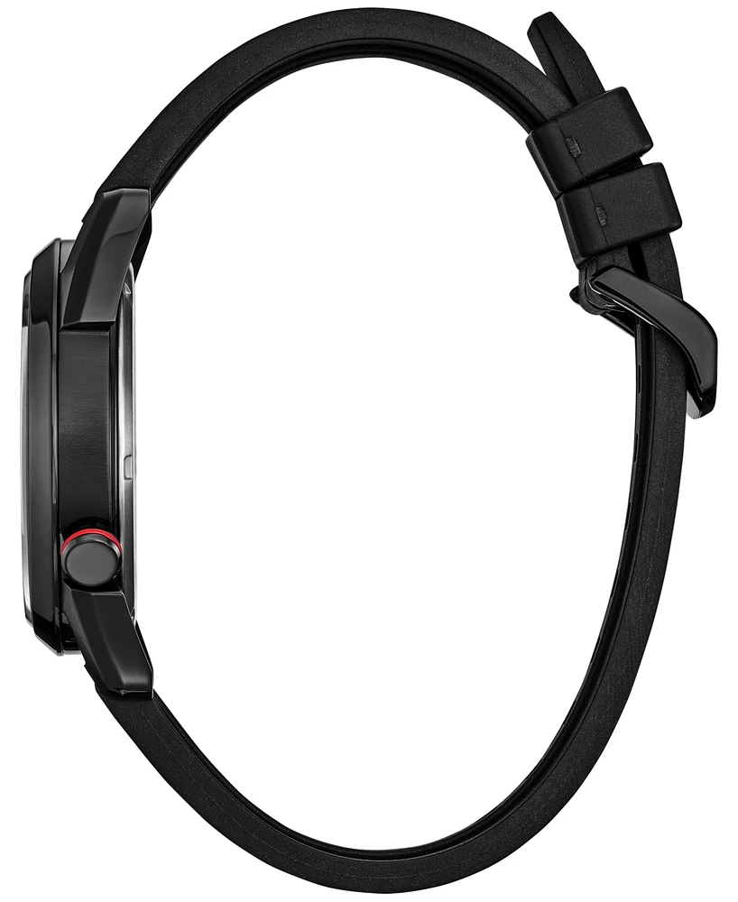 Citizen Eco-Drive Men's Marvel Venom Lethal Protector Black Polyurethane Strap Watch 42mm Box Set