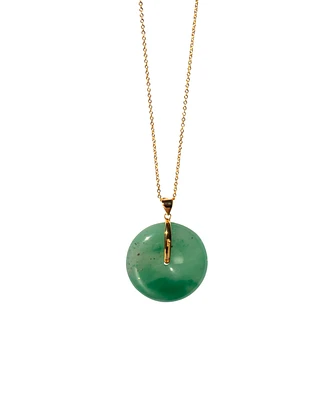 Oro — Jade Stone Pendant Necklace