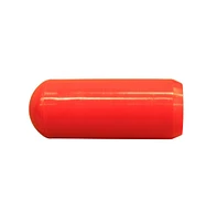 Amber Fight Gear Track and Field Training Throws Rubber Javelin Replacement Tip Red Large, Set of 2