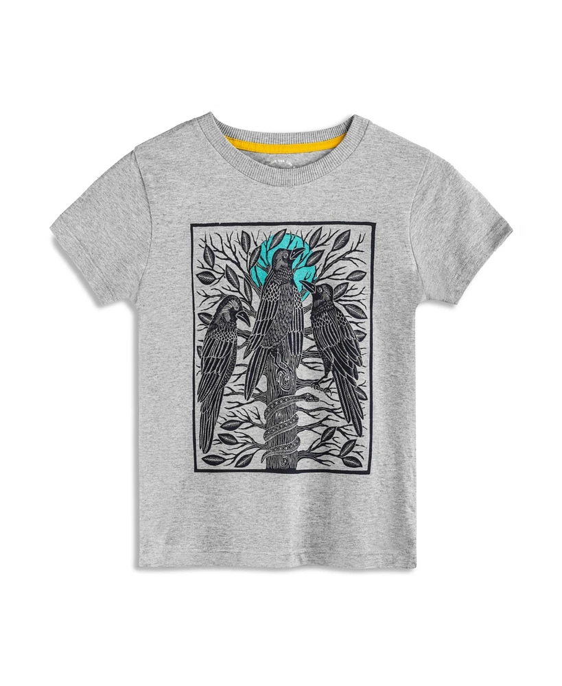 Mightly Toddler Fair Trade Organic Cotton Graphic Short Sleeve T-Shirt
