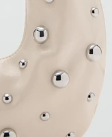 Mango Women's Studded Shoulder Bag