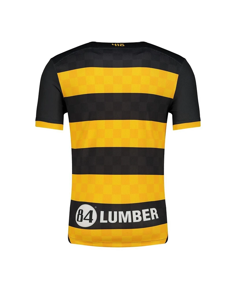 Charly Men's Black Pittsburgh Riverhounds Sc 2025 Home Authentic Jersey