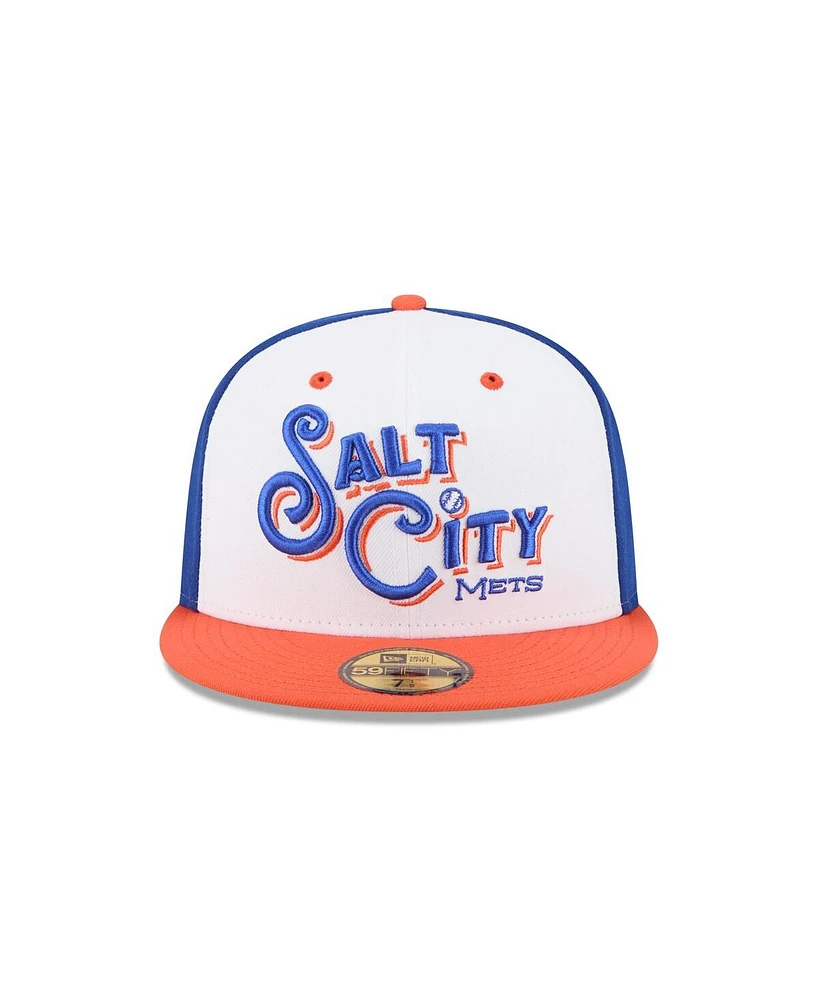New Era Men's Blue Syracuse Mets Theme Nights 59FIFTY Fitted Hat