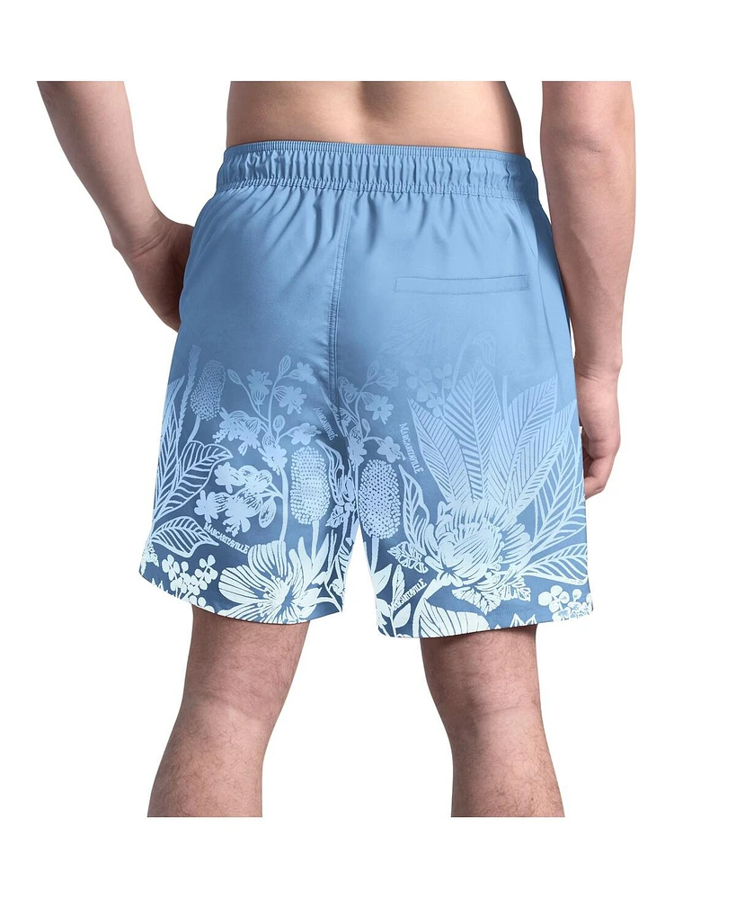 Margaritaville Men's Blue Atlanta Braves Lagoon Fiesta Swim Shorts