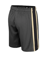 Colosseum Big Boys and Girls Charcoal Purdue Boilermakers Ripple Shorts