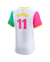 Nike Men's Yu Darvish White San Diego Padres City Connect Elite Player Jersey