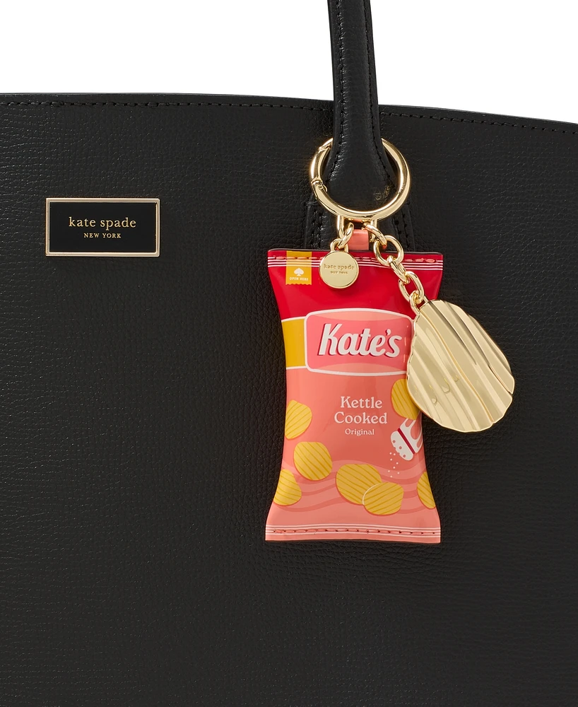 kate spade new york Snack Time Patent Key Fob