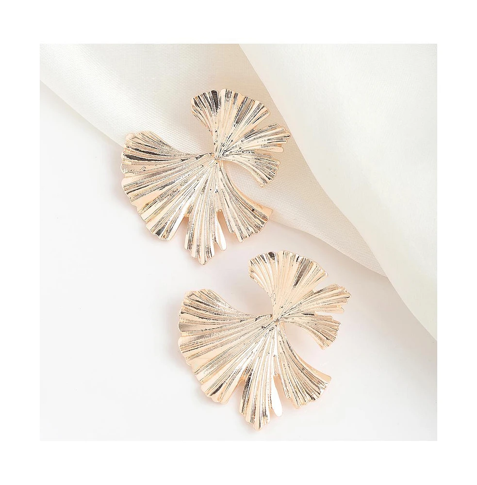 Sohi Women's Flora Stud Earrings