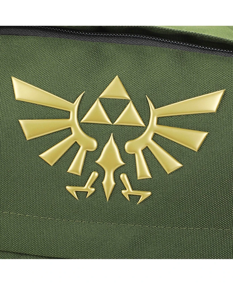 The Legend Of Zelda Hyrule Crest 17" Green adult Backpack